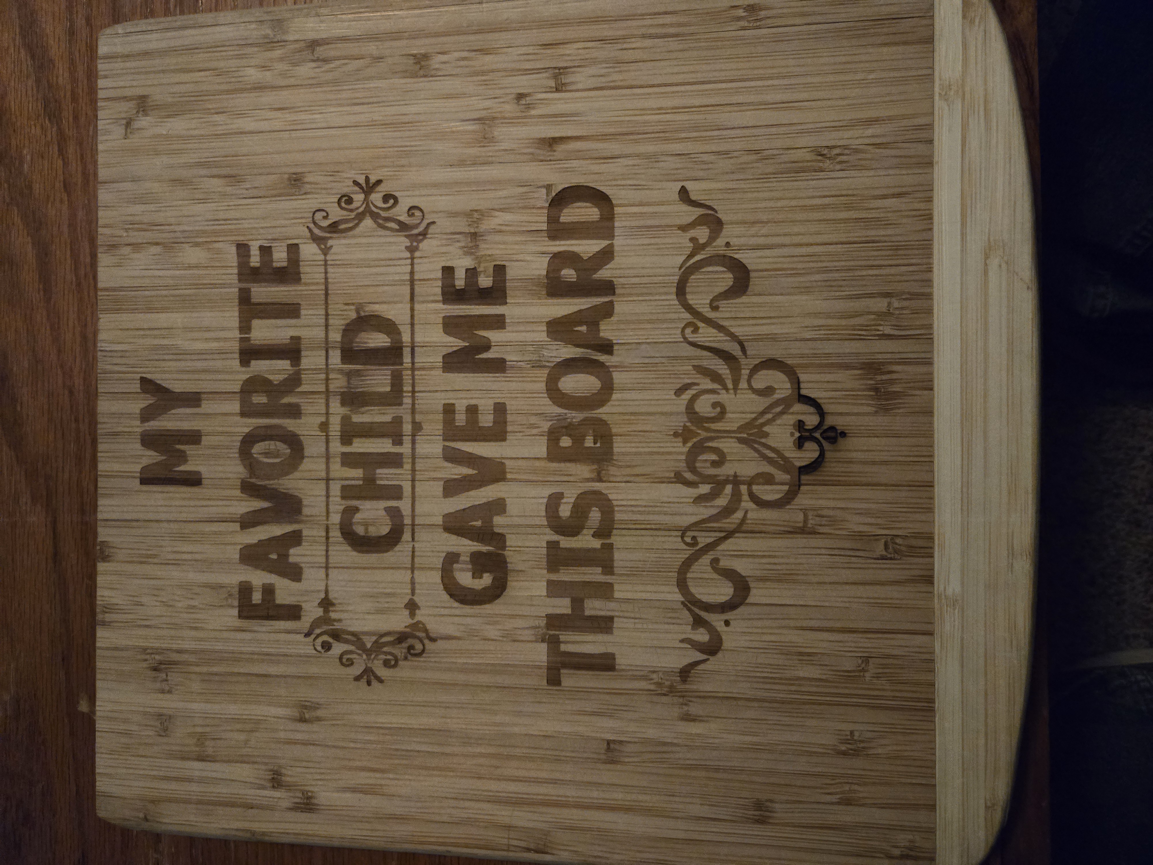 Custom engraving project