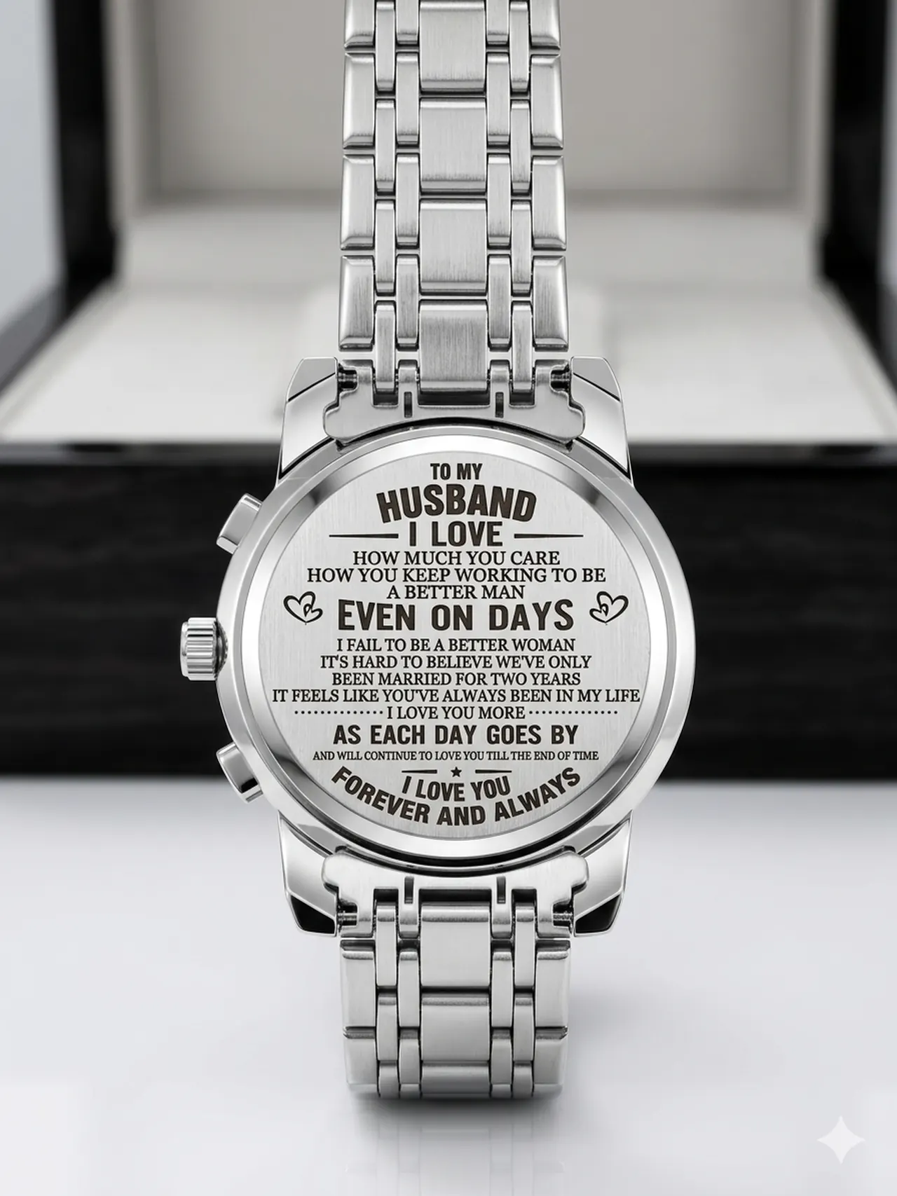Engraved Watch Back